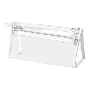 透明笔袋考试专用大容量中考高考文具袋简约ins风日系痛包女小学生高颜值文具盒女孩男铅笔袋初中高中生