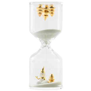 马鹿雪人沙漏创意装饰摆件小众高级感圣诞节小礼物女生闺蜜伴手礼