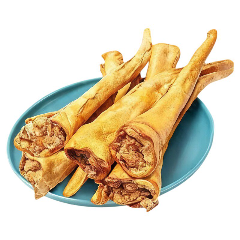一整根！天然大号牛尾巴磨牙棒