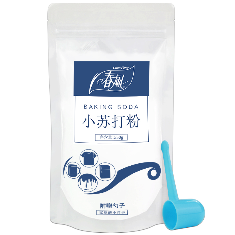 春风小苏打粉清洁剂厨房去污家用多功能去油污清洗厕所地板除垢剂