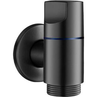 全铜燃气热水器专用角阀大水流量球阀冷热水带开关三角阀4分家用