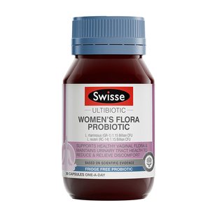 蔓越莓女性益生菌swisse呵护私处内服调理妇科专用女乳酸杆菌胶囊