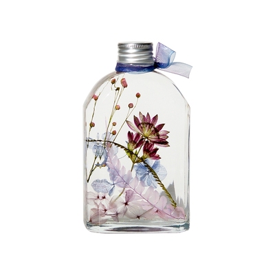 神秘高贵紫色系浮游花植物标本疗