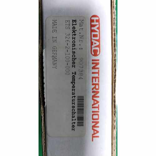 议价全新贺德克HYDAC温度传感器 ETS 326-2-100-000 现货