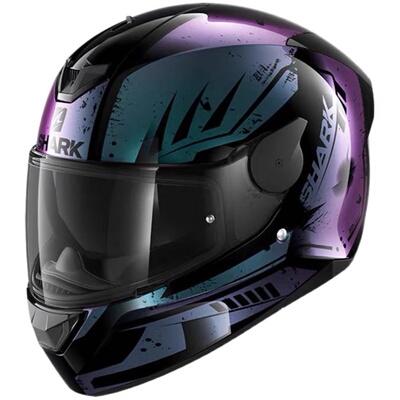 摩托车全盔四季通用双镜片Shark