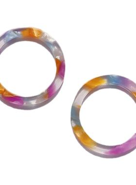 韩国戒指树脂时尚日韩指环