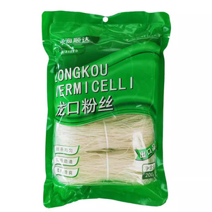 华海顺达山东粉丝200g袋装火锅凉拌麻辣烫蒜蓉粉丝细粉丝