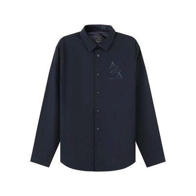 Armani阿玛尼AX男士商务长袖衬衫