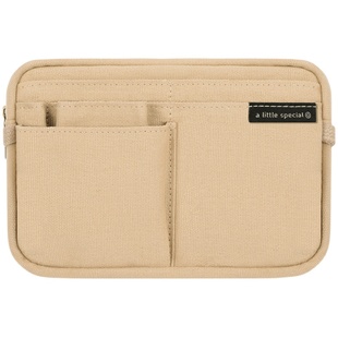 官方旗舰店 日本kokuyo国誉一米新纯系列包中包学生用文具便捷收纳包少女小巧化妆包大容量笔袋多功能包可背