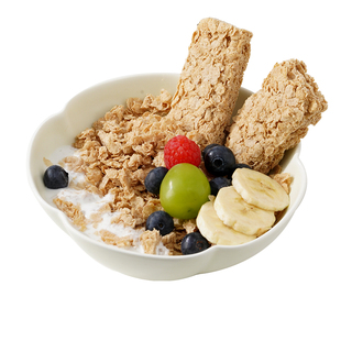 纯全麦脆麦片燕麦脆块棒健身麦香即食营养早餐减低脂卡无糖精食品