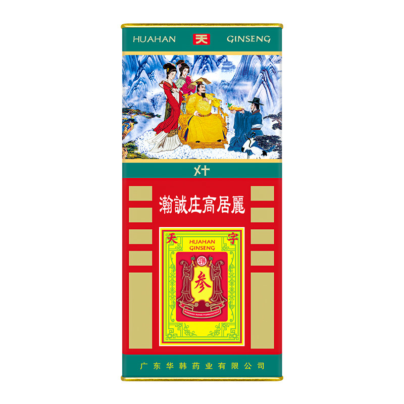 华韩骏龙红参整支六年根