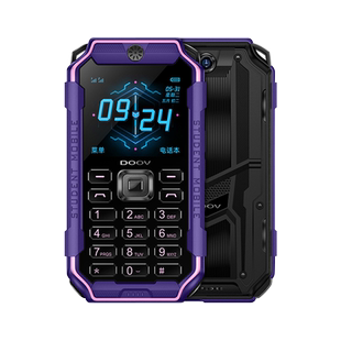 DOOV朵唯z6学生专用戒网瘾卡片手机超长待机儿童小学生初中高中生非智能机按键老年机英语学习单词卡2022新款