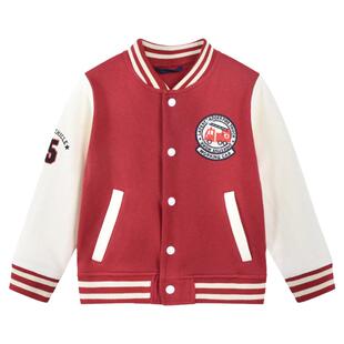 儿童外套春秋棒球服男童开衫夹克中大童秋季上衣日单外贸童装帅气