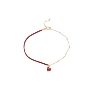 少女心choker蕾丝锁骨链超仙女短款颈带网红脖子饰品项链项圈颈链