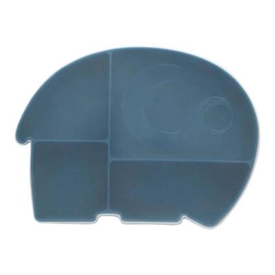 丹麦Sebra 简约硅胶餐垫子桌垫分隔餐盘餐碗宝宝辅食碗盘围兜1岁+