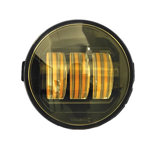 适用于日产天籁颐达骐达透镜雾灯前雾灯改装LED黄金光透镜防雾灯