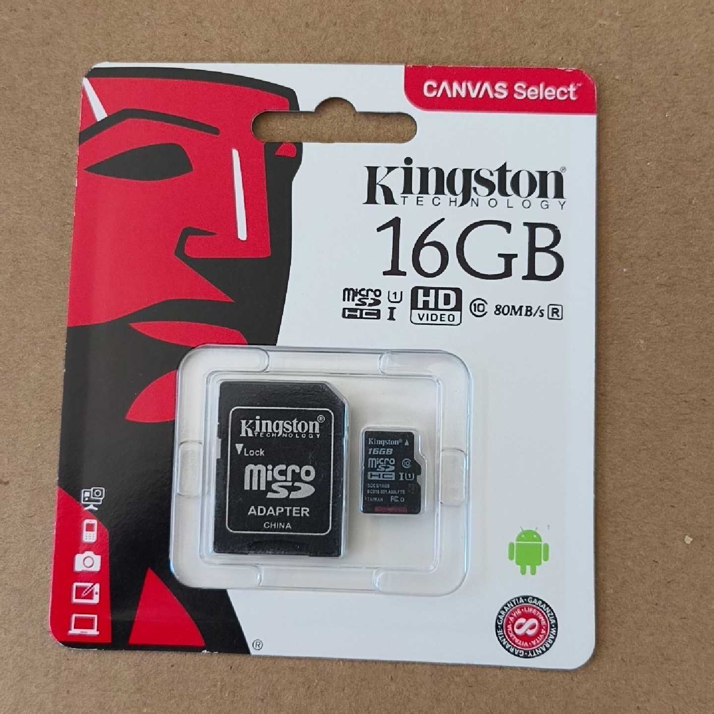 下单前咨询全新金士顿16GB microSD卡，CANVAS Sele