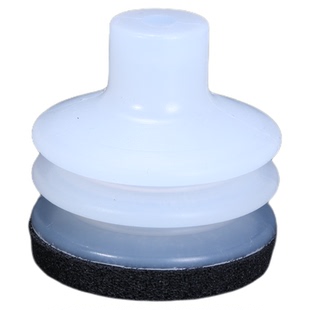 现货速发大头海绵真空吸盘强力天行机械手硅胶粗糙面专用吸嘴黑色