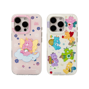 CARECASE x CareBears联名 璀璨小熊系列手机壳 适用于苹果iPhone17 16 15 14 ProMax 童趣可爱卡通插画少女
