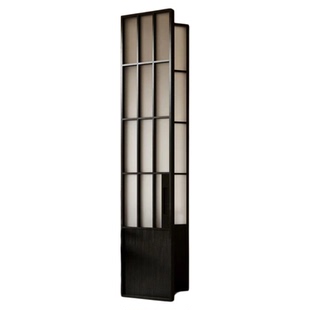 折叠门格栅门宋代美学屏风隔断茶室阳台吊轨门推拉门折叠门隔断门