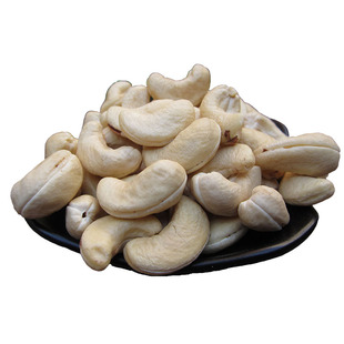 25年新货越南大颗粒紫带皮原味熟生腰果仁500g炭烧孕妇坚干果商用