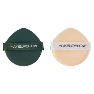 魅卡秀气垫粉扑不易吃粉粉底液专用干湿两用定妆粉饼扑4支装带盒