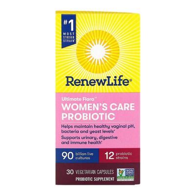 香港直发renew life女性护理益生菌促进尿路健康30粒