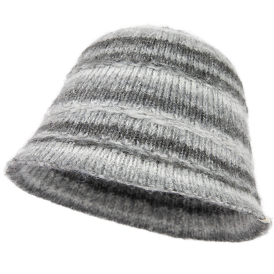 siggi渐变条纹渔夫帽女秋冬韩版