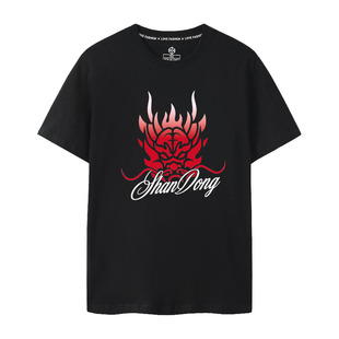 CBA2026新赛季中文球衣城市款T恤短袖山东高速男篮队城市款篮球队