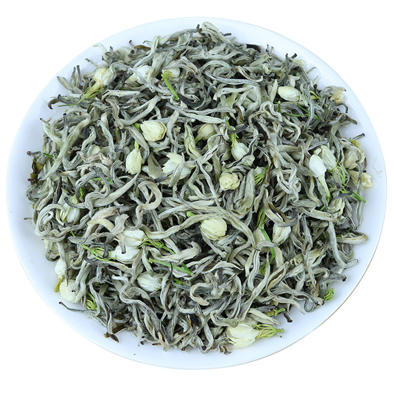茉莉茶王浓香500g散装银针