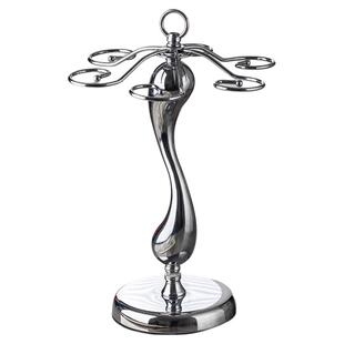 现代轻奢红酒架摆件客厅铁艺放红酒瓶的架子倒挂酒杯收纳展示架子