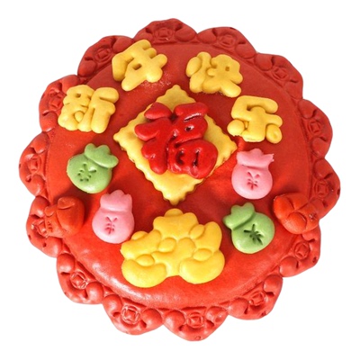 新年马年花馍花饽饽馒头上供礼盒