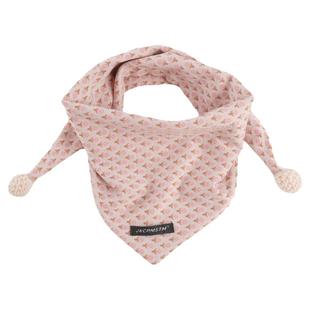 儿童围巾秋冬季婴儿保暖围脖宝宝防风三角巾男童女宝百搭小花复古