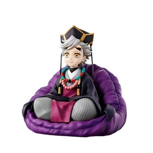 新款鬼灭单款幼年磨童支架猗窝座手办动漫周边桌面摆件杀生丸模型