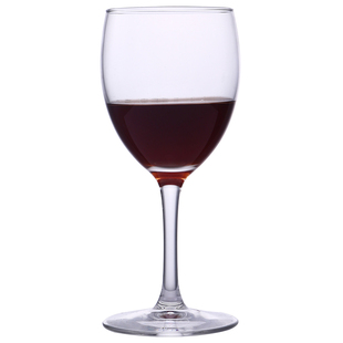 乐美雅红酒杯一对家用玻璃高脚杯小号香槟杯洋酒杯子酒店葡萄酒杯