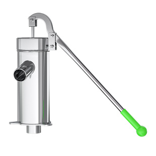 压水井手动老式原始不锈钢手摇抽水泵户外吸水器家用手压泵头配件