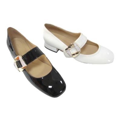 专柜正品诺贝达女鞋2022秋款单鞋