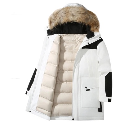 雪中飞抗寒防风加厚座山雕羽绒服