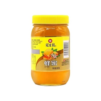 超划算上海冠生园蜂蜜900g*12瓶装整箱玻璃瓶装