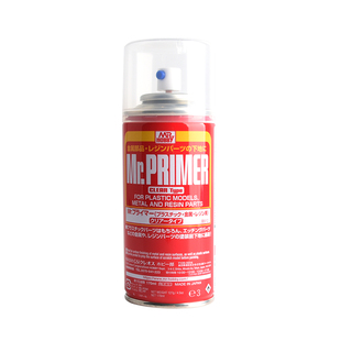 郡士 油性漆 透明金属水补土 底漆 喷罐 B512 金属件打底 170ML