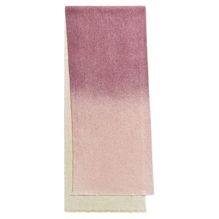 【新年礼物】19ANDREA'S47 秋冬女款Shade渐变厚羊绒手工围巾