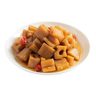 盖世开袋即食小凉菜杏鲍菇脆藕泡菜萝卜清爽解腻下饭菜120g/袋