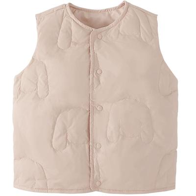 巴里小猪儿童三防轻暖羽绒马甲