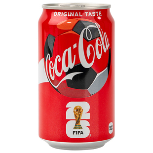 2包邮日本进口Coca－Cola/可口可乐联名FIFA世界杯收藏版碳酸饮料
