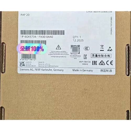 询价6GK5734-1FX00-0AA0 PLC模块