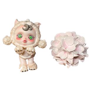 正版泡泡玛特车载出风口香薰平日奇境汽车空调装饰夹内饰扩香高端