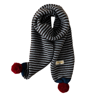 儿童围巾秋冬季男童女童围巾保暖宝宝针织围脖百搭冬天防风护脖子