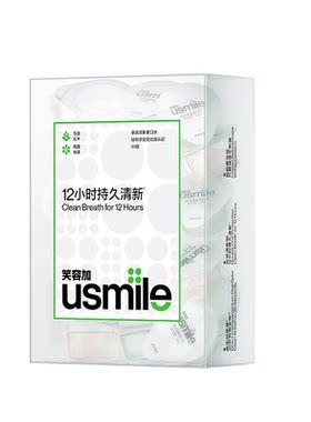 笑容加usmile卓效清新漱口水一次性家庭便携装清新口气护龈口腔