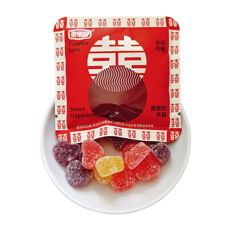 麦德好迎喜软Q糖散装软糖喜糖