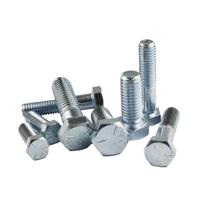 碳钢高强螺栓六角蓬发8.8级温州